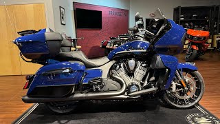 2024 Indian Motorcycle Pursuit Dark Horse PowerBand Audio Package Springfield Blue [upl. by Follmer861]