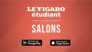 Découvrez notre nouvelle application salons Figaro Etudiant [upl. by Lenaj]