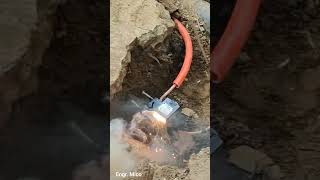 Cad Welding  Full procedure at my channel shorts electricalengineering cadweld [upl. by Jarred715]