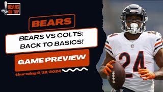 BEARS VS Colts Preview and Predictions  Chicago Bears Podcast [upl. by Girardi]