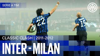 CLASSIC CLASH  INTER 42 MILAN 201112  EXTENDED HIGHLIGHTS ⚽⚫🔵 [upl. by Adnohsad]