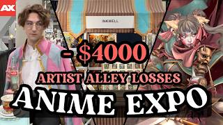 Anime Expo Artist Table Destroyed 2024 expenses  profit breakdown [upl. by Samuel]