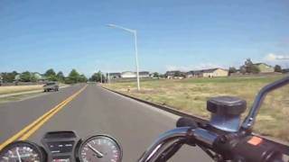 81 Suzuki GS550L On Board [upl. by Oilerua330]