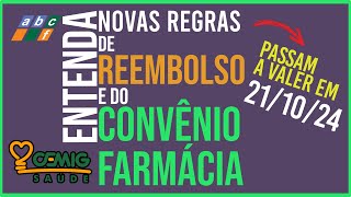 Entenda as novas regras de reembolso e convênio com farmácias da Cemig Saude  ABCF [upl. by Laveen]