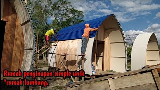 ⛔RUMAH LUMBUNG‼️ SANGAT COCOK UNTUK PENGINAPAN TAMAN WISATA rumah untuk pengantin barupart3 [upl. by Sonaj]