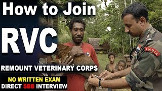 How to Join RVC in Indian Army  Miscellaneous Entries  RVC Officers Selection  Defence Gyan [upl. by Aerehs945]