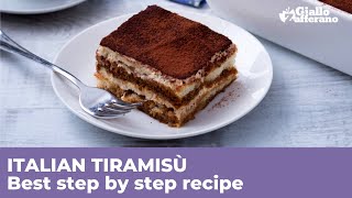 HOW TO MAKE TIRAMISÙ  The ORIGINAL Italian recipe [upl. by Revolc720]