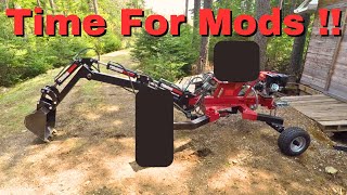 Red RockTrencherman Towable Backhoe from Princess Auto Let The Mods Begin [upl. by Rozamond468]