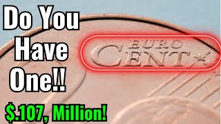 TOP MOST EURO CENTS VALUABLE COIN ULTRA RARE COINS WORTH A LOT OF MONEY COINS WORTH BIG MONEY [upl. by Yrdua]