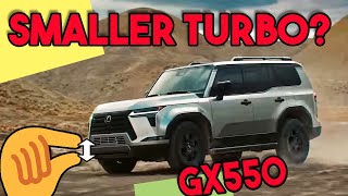 Did Lexus Use SMALLER Turbos on the GX550 [upl. by Lindsley88]