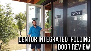 Centor Integrated Folding Door Review [upl. by Salem]