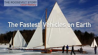 quotThe Fastest Vehicles on Earthquot Hudson River Ice Yachts [upl. by Enidanreb]