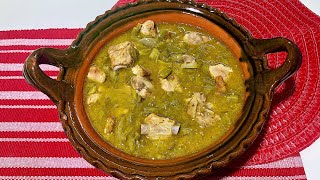 COSTILLAS DE PUERCO CON NOPALES EN SALSA VERDE [upl. by Dlanor748]