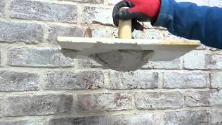 Pointing with Lime Mortar from Lime Green Products [upl. by Lletnom]