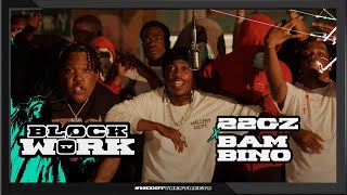 22gz x Bam Bino  Brooklyn Most Wanted Freestyle Blockworktv Performance [upl. by Vierno240]