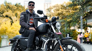 Harley Davidson IRON 883  Most Affordable Harley in India [upl. by Assilram6]