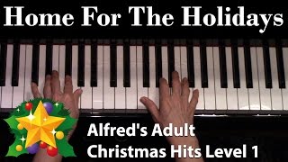 Home for the Holidays Elementary Piano Solo [upl. by Gothar]