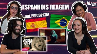 ESPANHÓIS REAGEM A WHINDERSSON NUNES  PARÓDIAS ADELE THE WEEKND [upl. by Saisoj476]