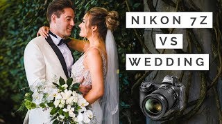 Nikon Z7 vs a Real Wedding  Lowlight autofocus accuracy Banding Battery Life Sorry Fanboys 😫 [upl. by Tiram]