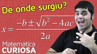 Dedução da Fórmula de Bhaskara Completando o Quadrado  Matemática Rio [upl. by Agnella106]