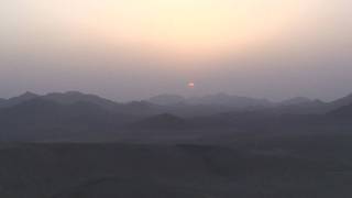 Eilat Sunset over Sinai HD [upl. by Pilif]