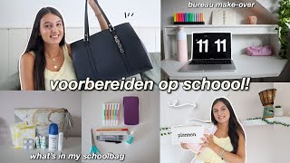 7 dingen die ik doe voor het nieuwe schooljaar  back to school 3 [upl. by Ynnos]