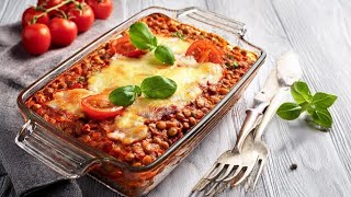 Vegetarische LINSENLASAGNE  quotitalienische Küchequot [upl. by Hollinger]