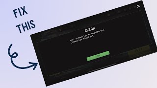 How to Fix “Lost connection to Hostserver” in Warzone Mobile [upl. by Annavahs465]