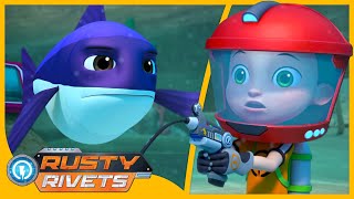 Rusty Saves Ruby’s Tablet 🌊  Rusty Rivets Full Episodes  Cartoons for Kids [upl. by Lai331]