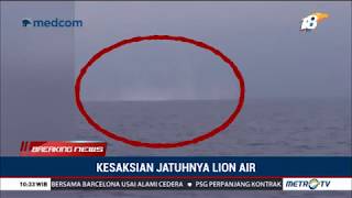 Awak Kapal Tugboat AS Jaya II Saksikan Jatuhnya Lion Air JT610 [upl. by Ylaek554]