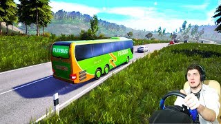 ПО ГЕРМАНИИ НА НОВОМ АВТОБУСЕ  СИМУЛЯТОР ВОДИТЕЛЯ АВТОБУСА в Fernbus Simulator  РУЛЬ [upl. by Vivica]