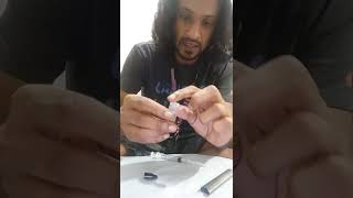 How to refill a disposable nanostix catridge with vape liquid [upl. by Asereht951]