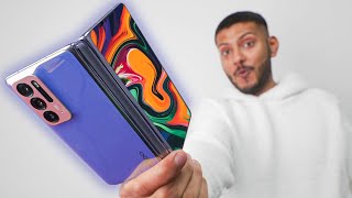 Oppo Foldable Find N Unboxing and Quick look Smallest folding Phone [upl. by Relyhs968]