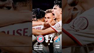 😱 BAYERN BREAK UEFA CHAMPIONS LEAGUE RECORD VS DINAMO ZAGREB 🔥 football uclgroupstage bayern [upl. by Kriste]