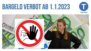 Angriff aufs Bargeld I Neues Gesetz kommt am 1 Januar 2023 [upl. by Htiduy]