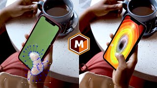 Motion Tracking in Mocha to Replace Phone Screen  Mocha for After Effects [upl. by Hearn]