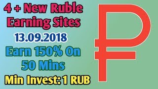 Earn 150 Profit On 50 Mins With New Ruble Earning Site PAYEER Double 2018  Hyips daily [upl. by Drawdesemaj72]