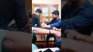 Faisal lx Vs abdullahshortsfeed ytshort trendingshorts viralarmwrestling [upl. by Ardeid833]