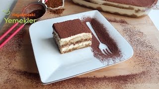 Gerçek  Original  İtalyan Tiramisu Tarifi  Tiramisu Nasıl Yapılır [upl. by Anidam]