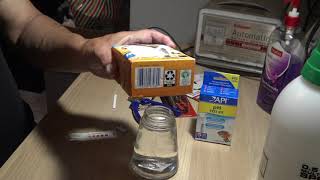 DIY making disinfectant out of water from home tutorial hypochlorous acid kills 999 Covid19 [upl. by Cogan]