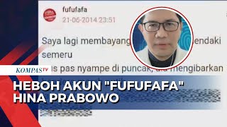 Akun FufuFafa Hina Prabowo Siapa Pemiliknya Begini Kata Analis IT Heru Sutadi [upl. by Eitac]