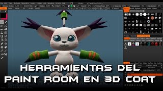 Paint Room en 3d Coat  Parte2 [upl. by Aleda556]