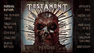 TESTAMENT  Demonic OFFICIAL FULL ALBUM STREAM [upl. by Koren]