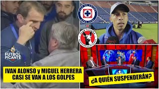 Reacciones al INCIDENTE MIGUEL HERRERA vs IVÁN ALONSO después de Cruz Azul Tijuana  Futbol Picante [upl. by Akemit179]