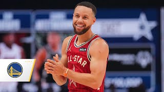 Stephen Curry Puts on a Show at 2024 NBA AllStar Game [upl. by Eicirtap]