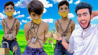 HANDCUFFED CHALLENGE IN CHILDREN FOR 24 HOURS [upl. by Mischa]