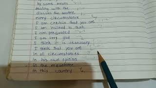 ❤️ shorthand Advance phraseography section1 ❤️ [upl. by Nod]