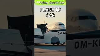 Watch this CAR go FLYING in the sky shorts flyingcar aircar [upl. by Sussna]