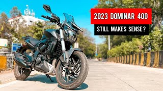 2023 Bajaj Dominar 400 Detailed Ride Review  Perfect Touring Machine now [upl. by Alissa848]