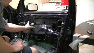 MK3 Golf Front Window Regulator Replacement [upl. by Tsiuqram]